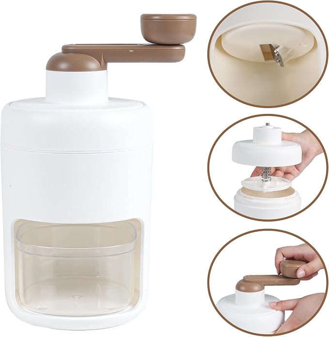 Aparat de zdrobit gheata manual, Polipropilena/Plastic