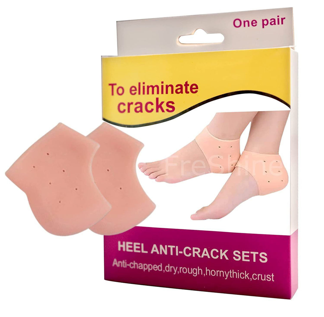 Protectie din Silicon pentru Calcaie Crapate Set 2 bucati G