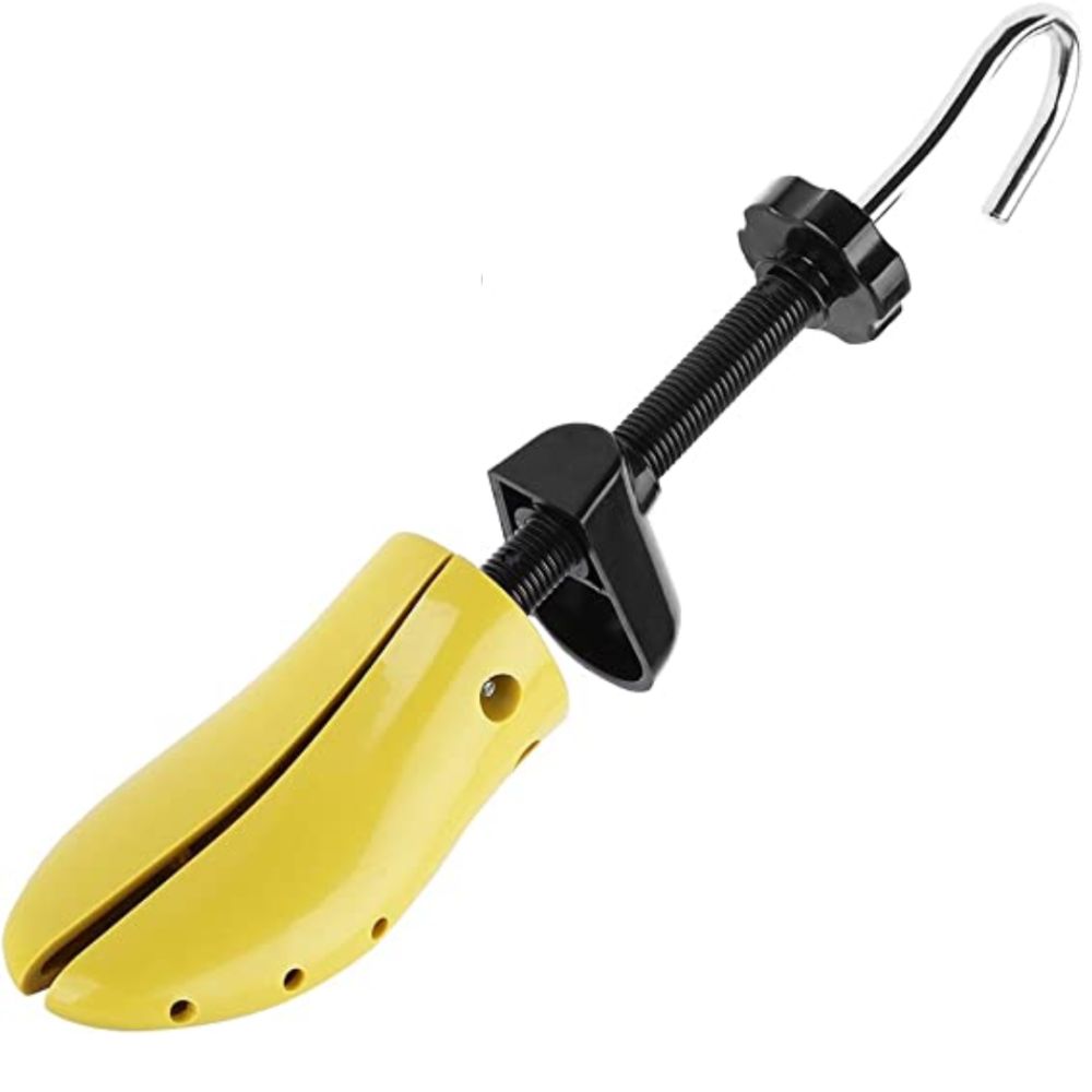 Set 2 x Dispozitiv pentru largit si alungit pantofii, din plastic dur, galben