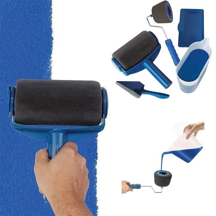 Oferta 2 Bucati x Trafalet Paint Roller cu rezervor si Accesorii