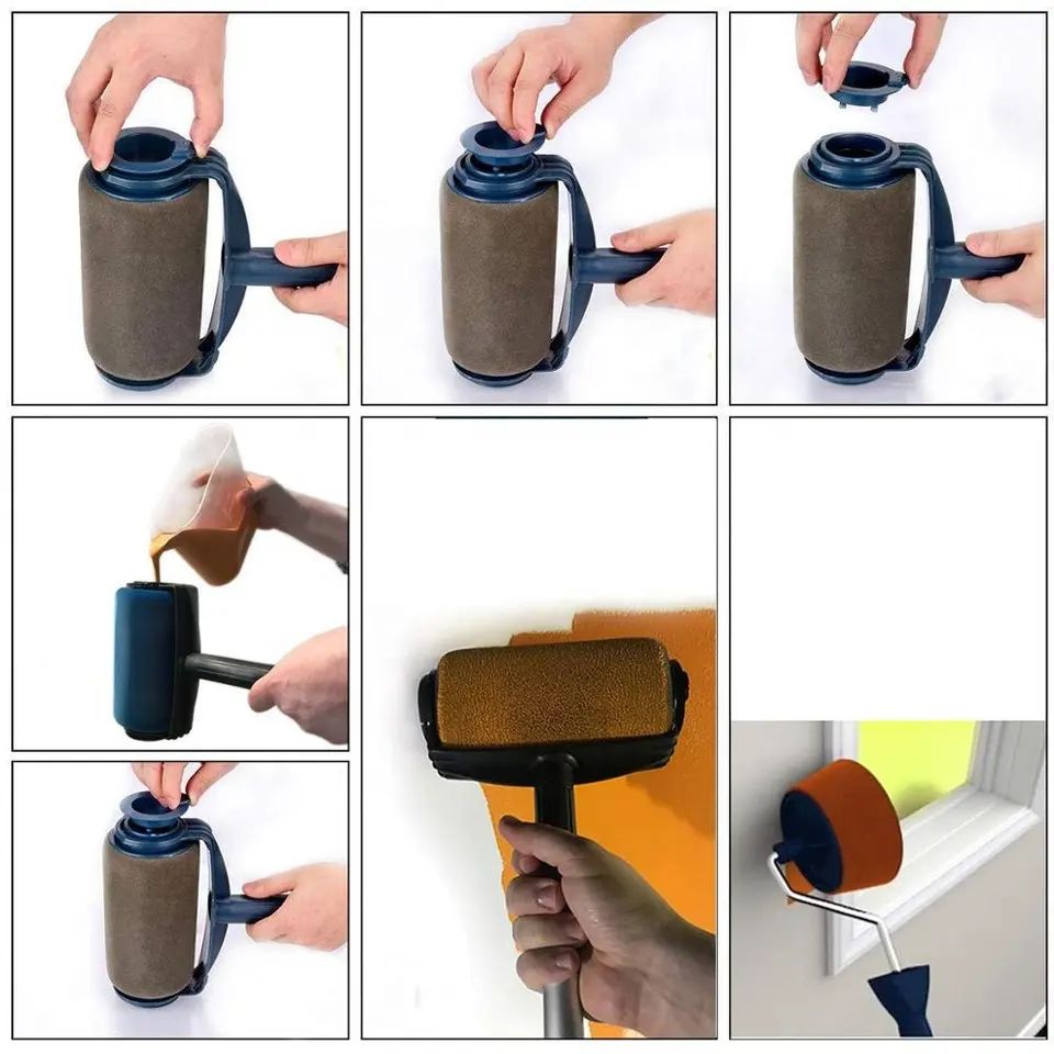 Oferta 2 Bucati x Trafalet Paint Roller cu rezervor si Accesorii