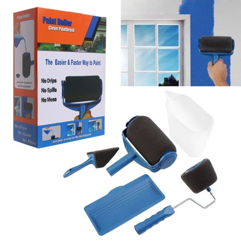 Oferta 2 Bucati x Trafalet Paint Roller cu rezervor si Accesorii