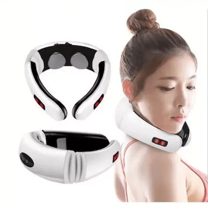 Electrostimulator Cervical si Masaj, Stimuli electrici, Alb