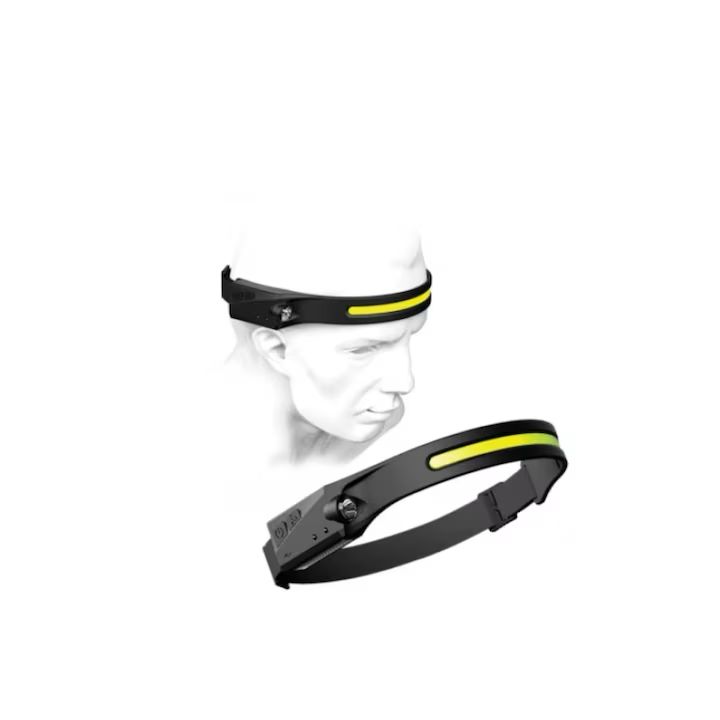 Lanterna de cap Superfire HL65, 120lm, USB-C, Negru
