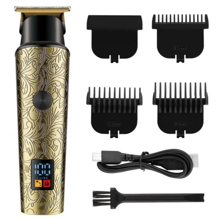 Aparat de tuns profesional Daling DL-1713, barba, contur, fade, model retro